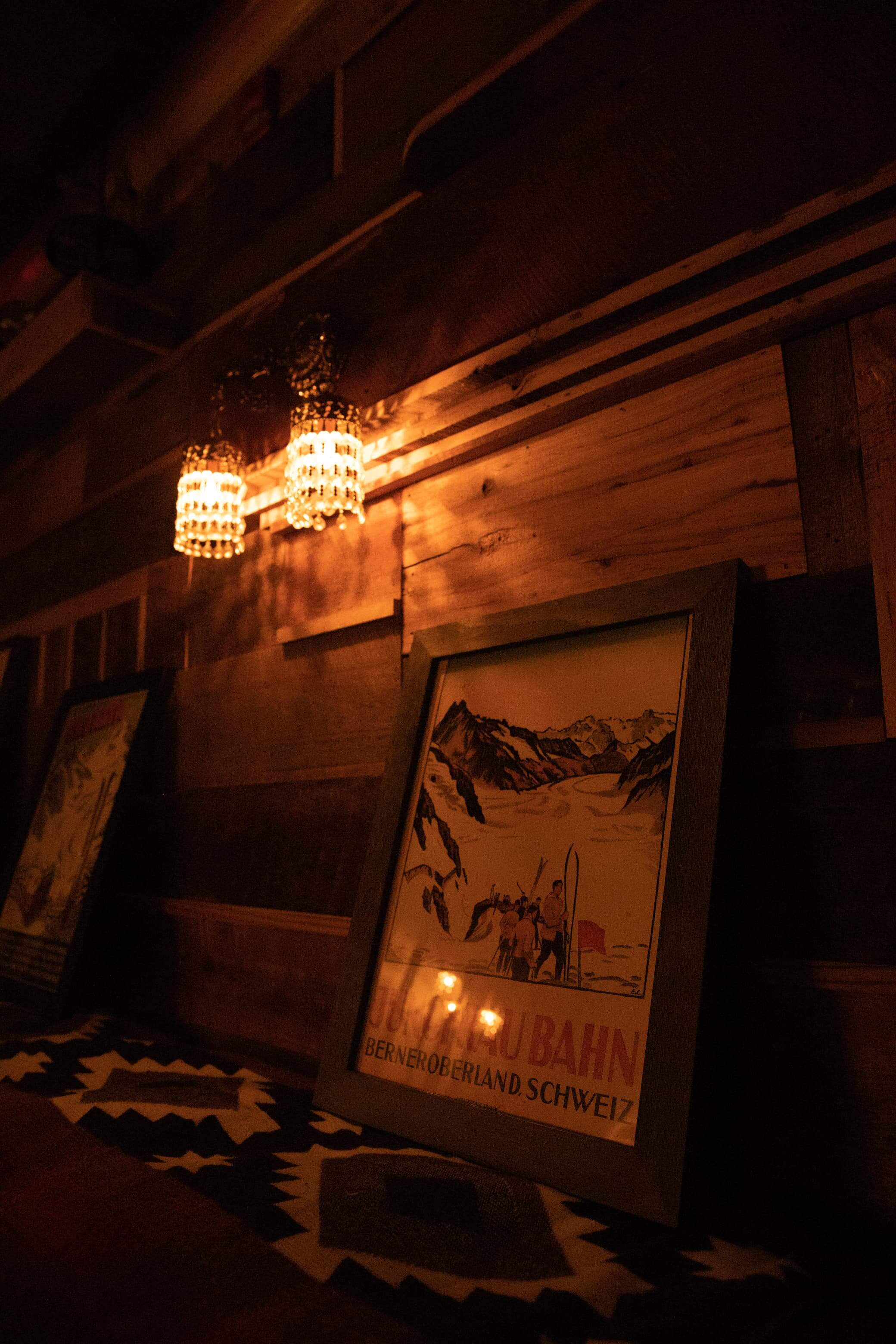 The bar at Butcher and the Rye