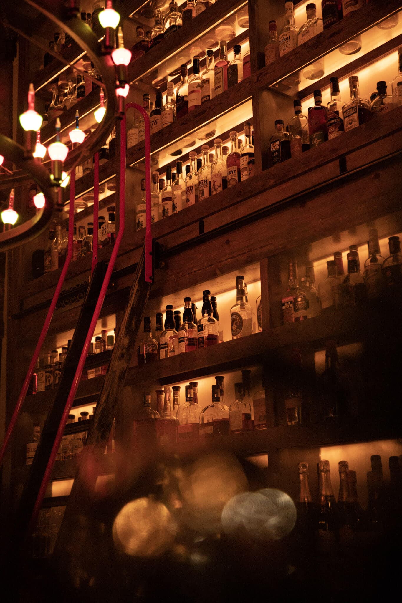 Behind the bar at Butcher and the Rye