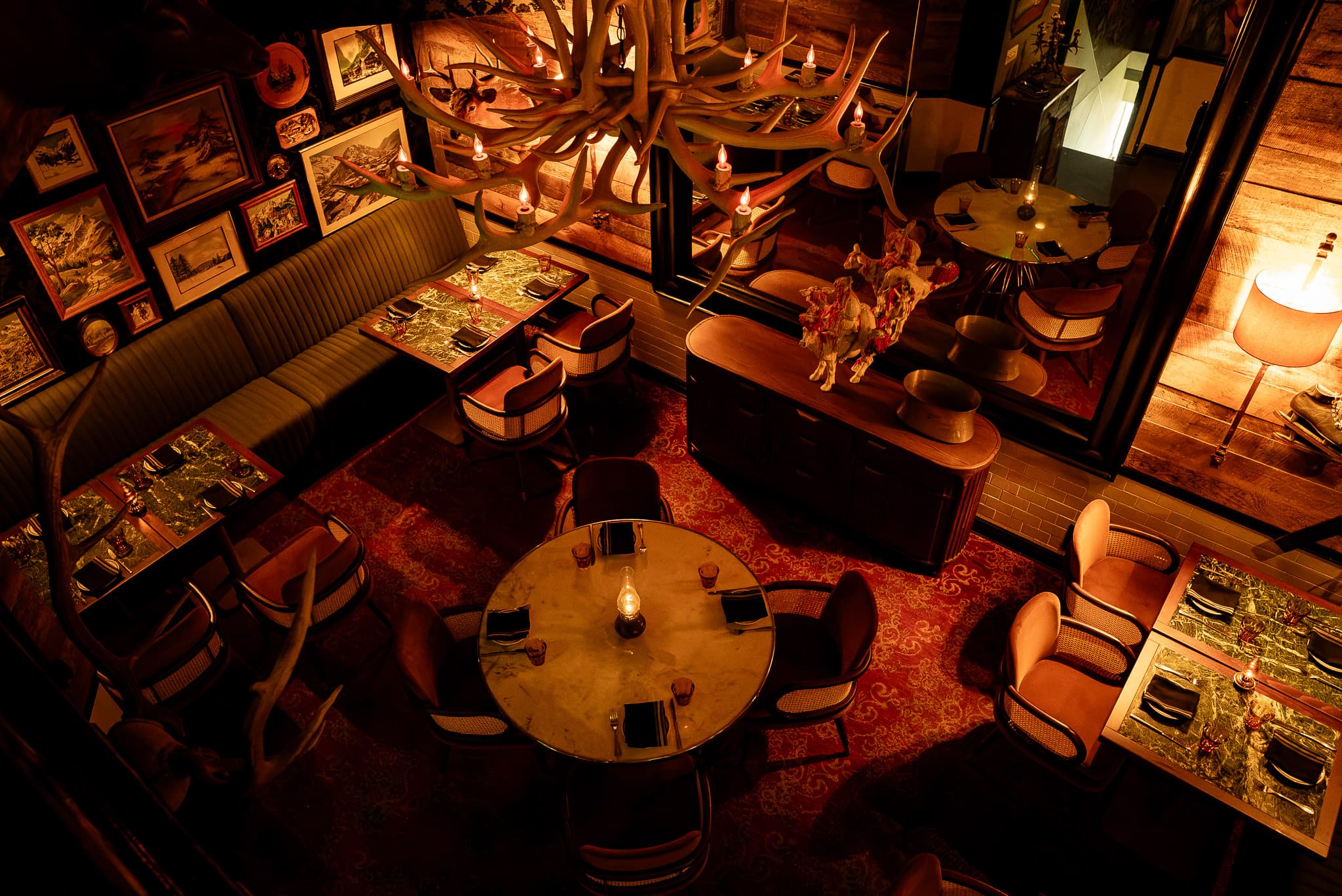 Behind the bar at Butcher and the Rye